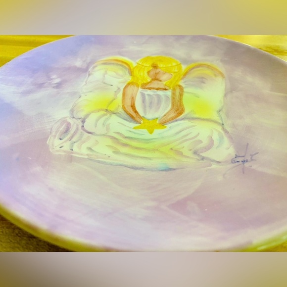 Modigliani Rare Rett's Syndrome 2014 Angel Plate EUC - Picture 3 of 8